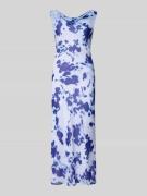 Calvin Klein Womenswear Midikleid aus Chiffon mit Wasserfall-Ausschnit...