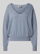 Drykorn Strickpullover aus Baumwoll-Kaschmir-Mix Modell 'RISORY' in Bl...