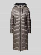 Gil Bret Steppmantel mit Kapuze in Dunkelgrau, Größe 44