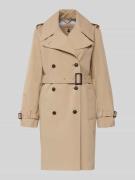 SAVE THE DUCK Regular Fit Trenchcoat mit abnehmbaren Stoffgürtel Model...