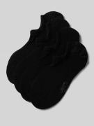 Jake*s Casual Sneakersocken in Ripp-Optik im 4er-Pack in Black, Größe ...