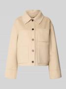 OPUS Jacke mit aufgesetzten Taschen Modell 'Helia' in Hellbraun, Größe...