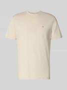 Calvin Klein Jeans T-Shirt mit Label-Badge in Sand, Größe L