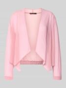 Vera Mont Jacke aus Chiffon in offener Passform in Kirsche, Größe 36