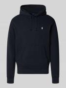 Polo Ralph Lauren Relaxed Fit Hoodie aus reiner Baumwolle in Black, Gr...
