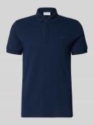 Lacoste Regular Fit Poloshirt aus Baumwoll-Mix in Marine, Größe L