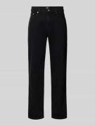 Tommy Jeans Straight Fit Jeans aus Baumwoll-Mix Modell 'RYAN' in Black...