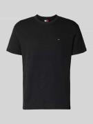Tommy Jeans Regular Fit T-Shirt aus reiner Baumwolle in Black, Größe L