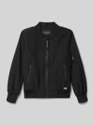 CARS JEANS Regular Fit Jacke mit Stehkragen Modell 'Barnsley' in Black...