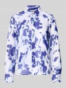 Calvin Klein Womenswear Regular Fit Hemdbluse in semitransparentem Des...