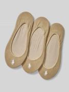 Polo Ralph Lauren Sneaker-Socken aus Baumwoll-Mix im 3er-Pack in Beige...