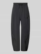 adidas Sportswear Oversized Jogpants mit Reißverschlusstaschen in Blac...