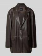 Weekend Max Mara Oversized Lederjacke aus echtem Lammleder Modell 'PIL...