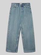 Jack & Jones Jeans im Used-Look Modell 'ALEX' in Blau, Größe 146