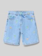 BILLIEBLUSH Jeansshorts mit Stitchings in Blau, Größe 104