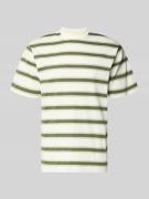 Casual Friday Regular Fit T-Shirt mit Rundhalsausschnitt in Sand, Größ...