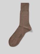Falke Socken aus Baumwoll-Mix Modell 'Tiago' in Taupe Melange, Größe 4...