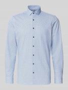 OLYMP Level Five Slim Fit Freizeithemd mit Kentkragen in Bleu, Größe 3...