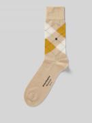 Burlington Socken aus Baumwoll-Mix Modell 'MANCHESTER' in Offwhite Mel...