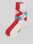 Burlington Socken mit Label-Detail Modell 'Everyday' in Offwhite, Größ...