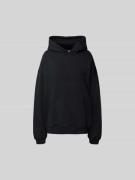 ROTATE Oversized Hoodie mit Kapuze in Black, Größe M