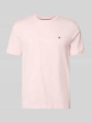 Tommy Hilfiger Regular Fit T-Shirt aus reiner Baumwolle in Rosa, Größe...