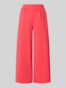 ICHI Wide Fit Hose mit elastischem Bund Modell 'Kate' in Neon Pink, Gr...