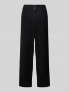 Gardeur Regular Fit Hose aus Lyocell-Mix mit Leinen-Anteil in Black, G...