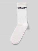 Carhartt Work In Progress Socken mit Label-Detail in Weiss, Größe 1
