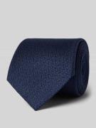 JOOP! Collection Krawatte aus Seide mit Strukturmuster (8 cm) in Marin...