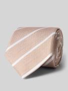 JOOP! Collection Krawatte aus Seide-Leinen-Mix im Allover-Look (8 cm) ...