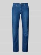 Brax Regular Fit Jeans im Used-Look Modell 'Cadiz' in Jeansblau Melang...