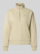 Gant Sweatshirt mit Baumwoll-Anteil in Sand, Größe L