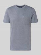 Christian Berg Men T-Shirt mit Rundhalsausschnitt und Brusttasche in J...