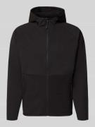 Jack & Jones Regular Fit Sweatjacke mit Kapuze Modell 'Base' in Black,...