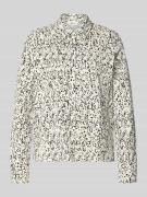 s.Oliver RED LABEL Regular Fit Hemdbluse aus Baumwoll-Mix in Beige, Gr...