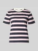 Jake*s Casual T-Shirt aus reiner Baumwolle in Pink, Größe L