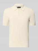 Marc O'Polo Regular Fit Poloshirt aus reiner Baumwolle in Offwhite, Gr...
