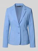 Betty Barclay Slim Fit Blazer mit Reverskragen in Bleu, Größe 36