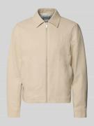 JAKE*S STUDIO MEN Regular Fit Jacke mit Viskose-Anteil in Beige, Größe...