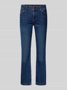 MOS MOSH Flared Fit Jeans im 5-Pocket-Design Modell 'ASHLEY' in Dunkel...