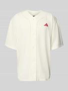 adidas Sportswear Regular Fit Freizeithemd mit Kontraststreifen in Off...