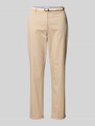 Christian Berg Woman Casual Fit Chino mit Baumwoll-Anteil in Sand, Grö...