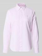 Fynch-Hatton Regular Fit Hemdbluse aus reiner Baumwolle in Hellrosa, G...