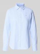 Fynch-Hatton Regular Fit Hemdbluse aus reiner Baumwolle in Hellblau, G...