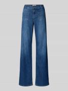 Angels Jeans mit aufgesetzten Taschen Modell 'Liz Smart' in Dunkelblau...