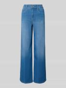 Angels Jeans mit weitem Bein Modell 'LIVA' in Jeansblau, Größe 34/30