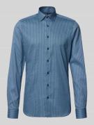 OLYMP Level Five Body Fit Business-Hemd mit extra langem Arm in Royal,...