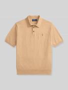 Polo Ralph Lauren Regular Fit Poloshirt aus reiner Baumwolle in Camel,...