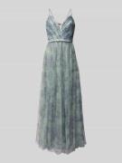 Hey Kyla Abendkleid mit tiefem V-Ausschnitt in Mint, Größe 38